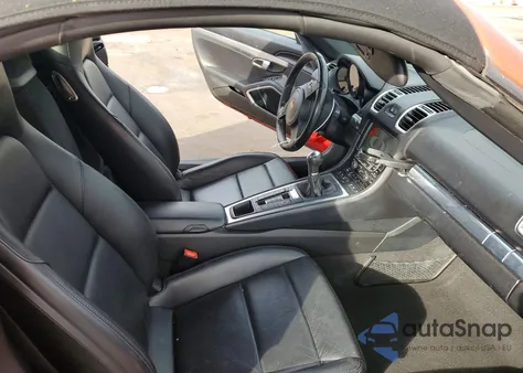 2016 Porsche Boxster from USA, damaged, VIN WP0CA2A85GS120546